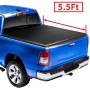 [US Warehouse] Pickup Soft 3-folding Tonneau Cover for 2004-2014 Ford F-150 / 2006-2014 Lincoln Mark LT Size: 5.5-FT